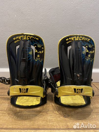 Крепления для сноуборда Santa Cruz L