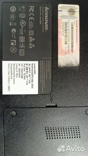 Ноутбук lenovo