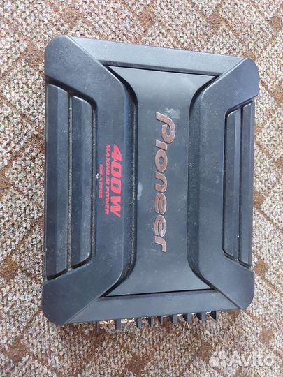 Сабвуфер и усилитель