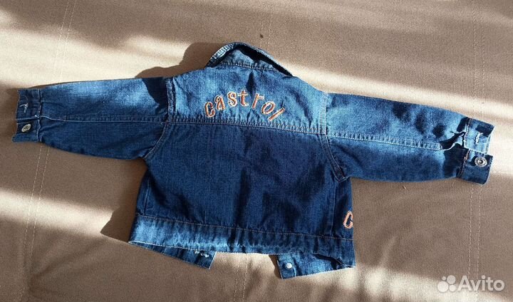 Джинсовый костюм для мальчика 2 года