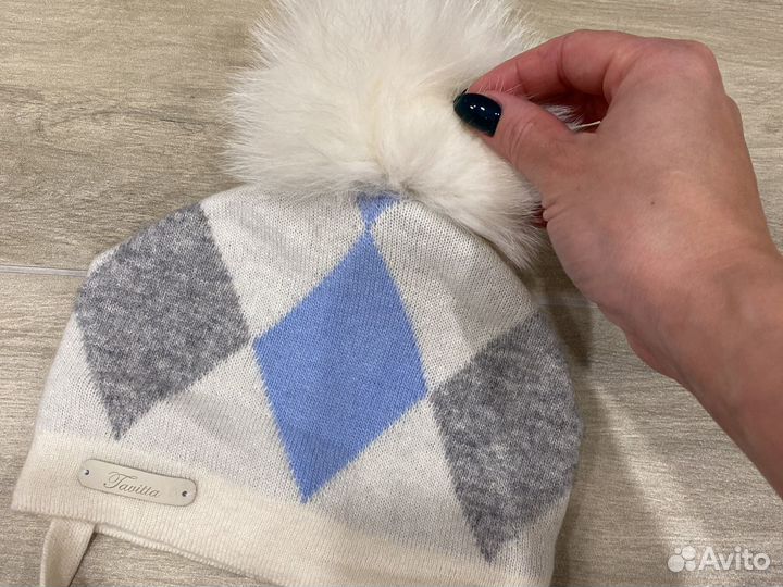 Шапка зимняя детская