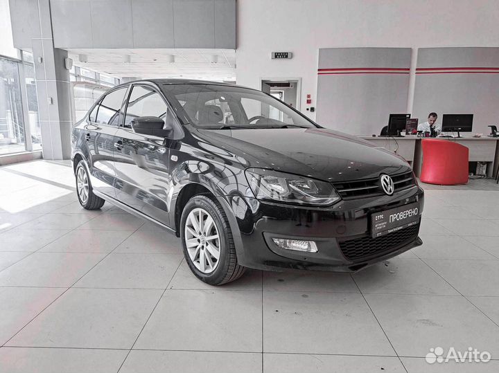 Volkswagen Polo 1.6 AT, 2013, 177 859 км