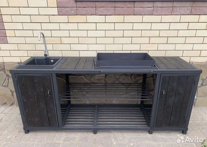 Мангальная зона лофт