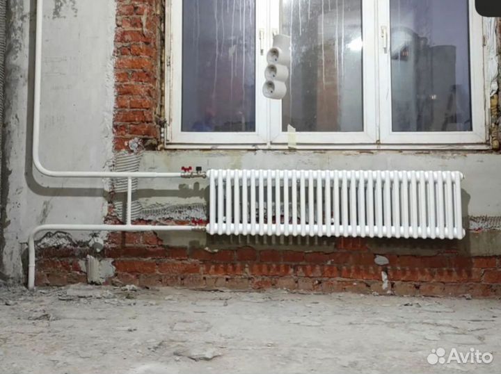 Трубчатые радиаторы/ Горизонтальный радиатор