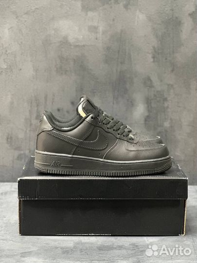 Кроссовки Nike Air Force 1 черные