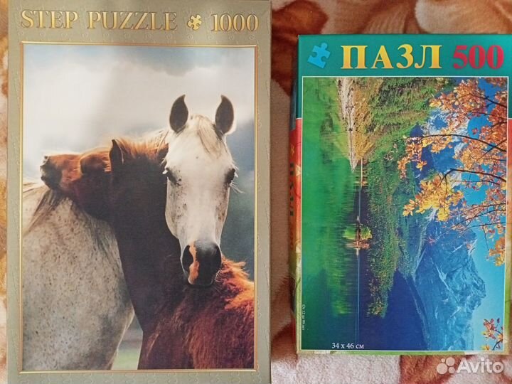 Пазлы 500,1000 деталей