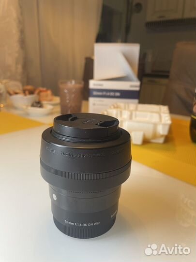 Объектив sigma 30 mm 1.4 sony e