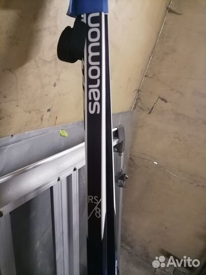 Лыжи беговые salomon rs8 с ботинками Atomic