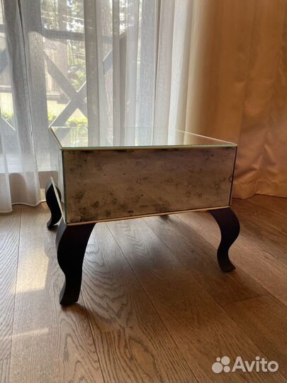 Столик зеркальный baxter Винтаж