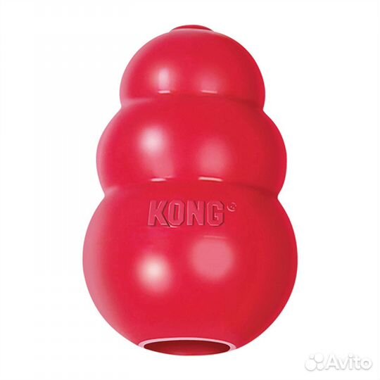 Игрушка kong серия Classic размер L 10х6 см для со