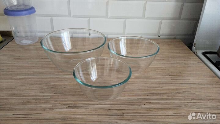 Жаропрочная посуда 3шт