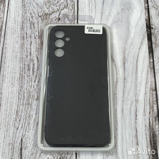 Чeхол наклaдкa для Sаmsung Galахy А14 черный