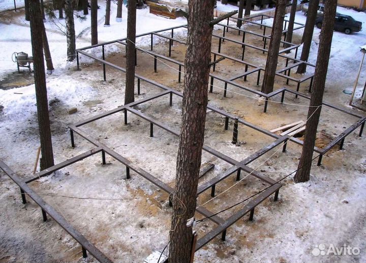 Винтовые сваи под ключ. Свайно винтовой фундамент