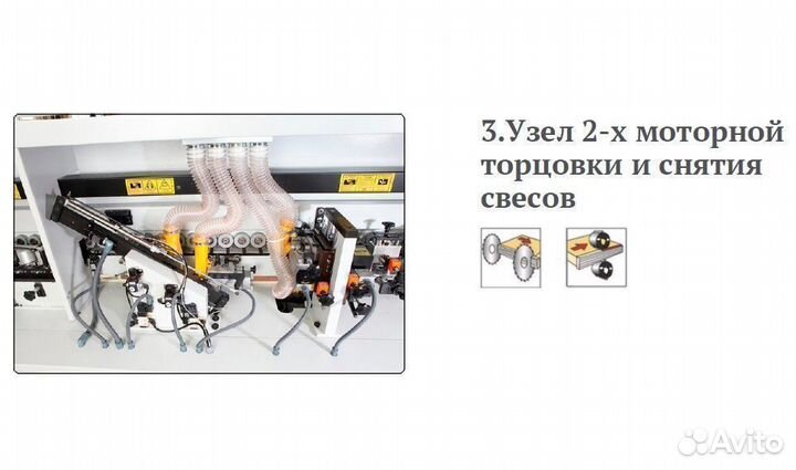 Кромкооблицовочный станок MZK-4 mizrak (Турция)