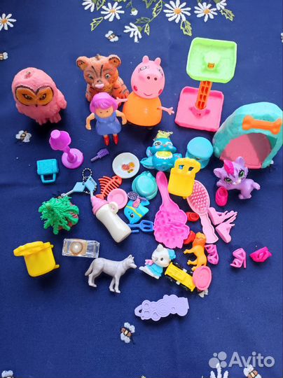 Игрушки для девочек пакетом Бронь