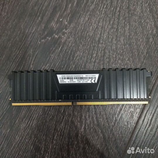 Оперативная память Vengeance LPX ddr4 16gb 2400MHz