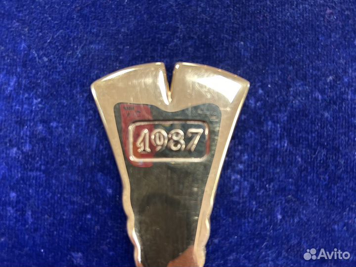 Коллекционная годовая ложка