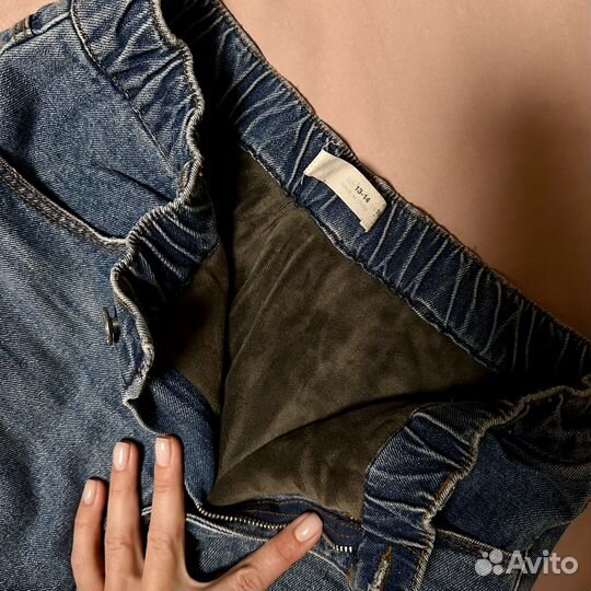 Джинсы с подкладкой Zara 164