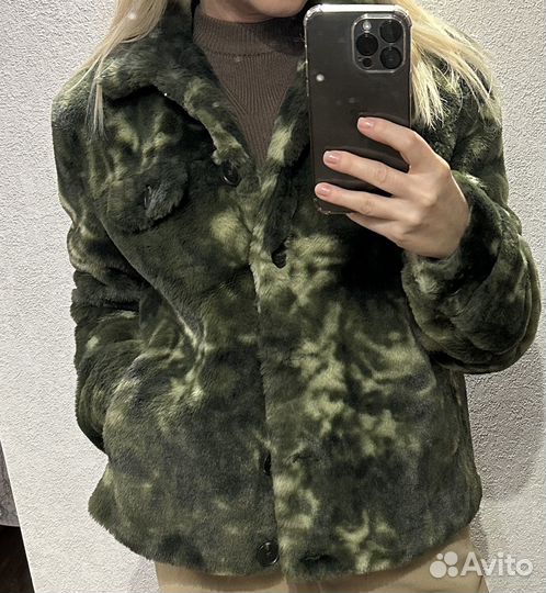 Эко шуба guess