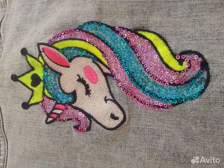 Джинсовая куртка 122