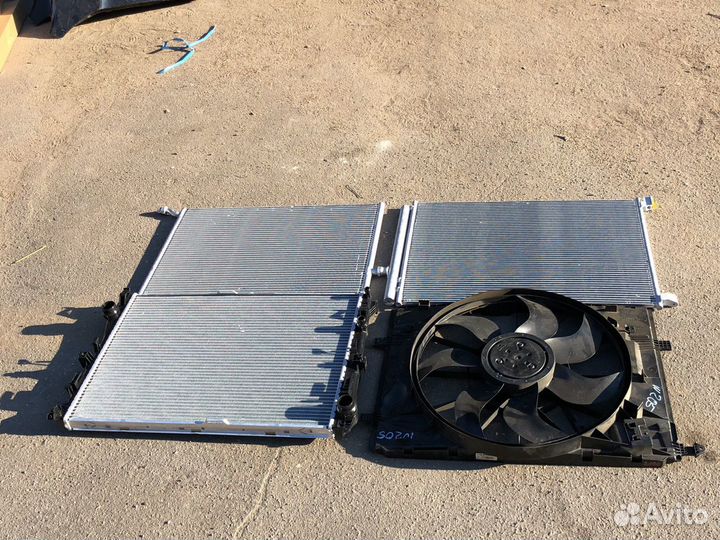 Вентилятор радиатор охлаждения W205 W213