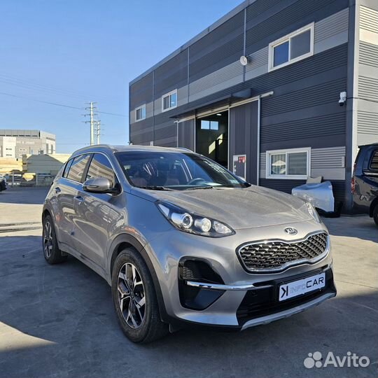 Kia Sportage 2.0 AT, 2020, битый, 59 000 км