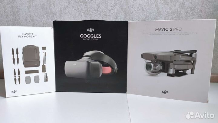 Mavic 2 pro Dji goggles RE + Fly More Kit
