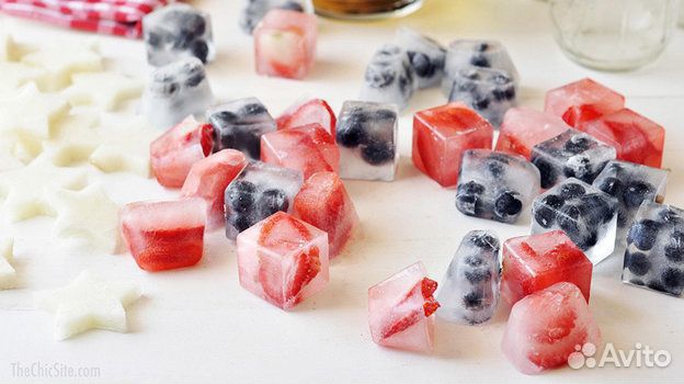 Замороженные ягоды, фрукты и овощи