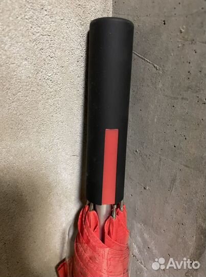 Зонт красный новый