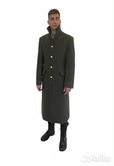 Шинель однобортная