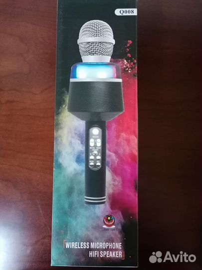 Беспроводной Bluetooth-микрофон для караоке Q008