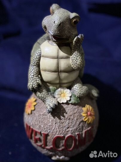 Статуэтка черепаха,жираф,садовая фигура черепаха