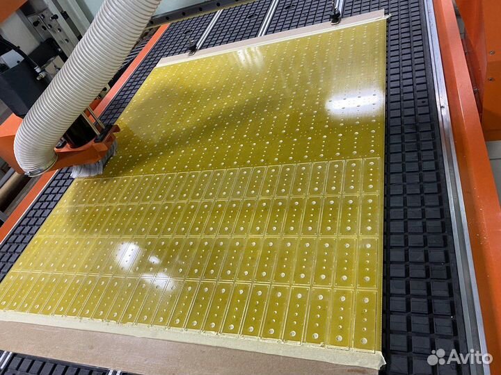 Фрезеровка чпу по текстолиту, цветным металлам