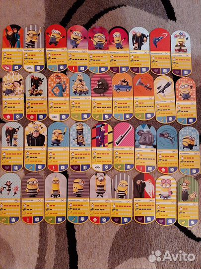 Карточки миньоны