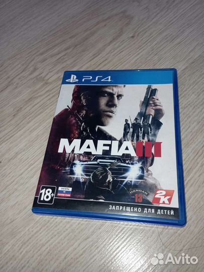 Mafia 3 на ps4 диск