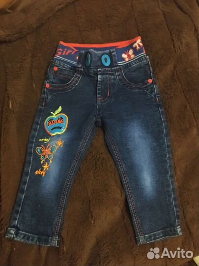 Пакет одежды на девочку 74-80 18 вещей