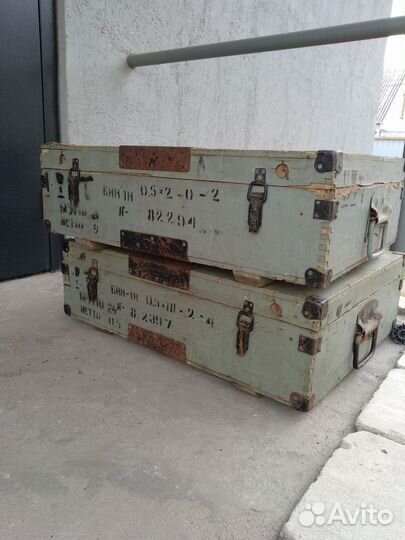 Ящики деревянные армейские