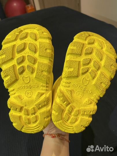 Сапоги резиновые детские Котофей