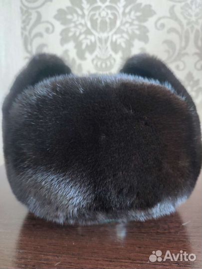 Норковая шапка мужская