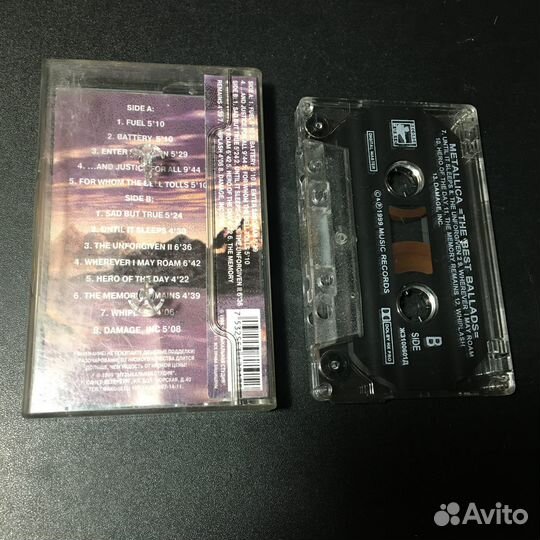 Metallica - Ballads, 1999, Music records