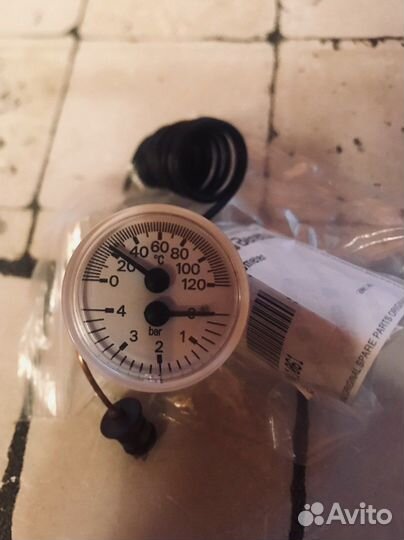 Манометр-термометр
