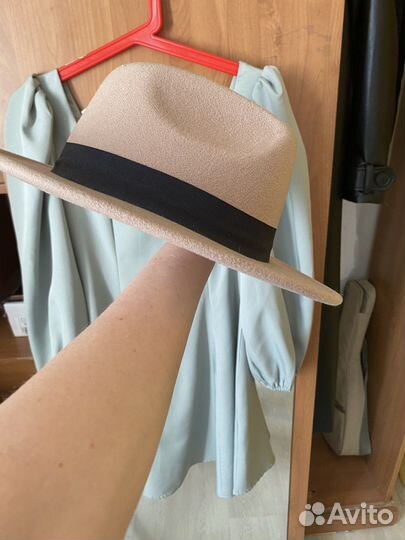 Шляпа фетровая женская