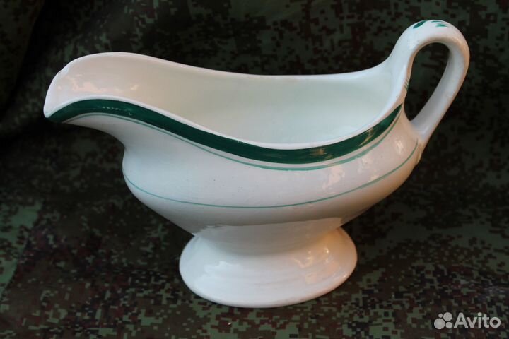 Соусник буди СССР 1940-1950 года фарфор