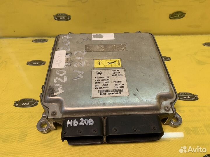 Эбу двигателя Mercedes Benz OM651 2.2