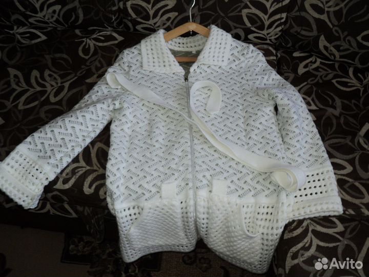 Красивый тёплый жакет