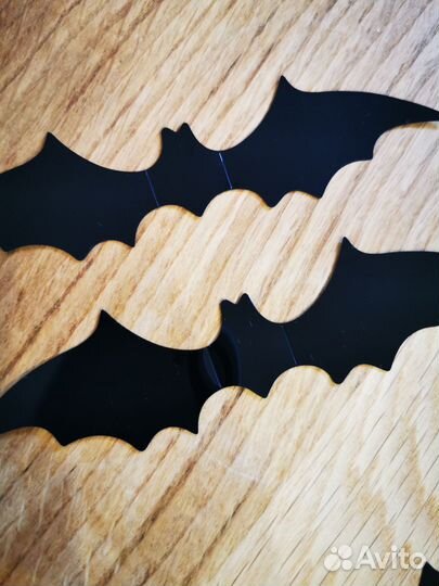 Украшение на стену, окна (летучие мыши, хэллоуин)