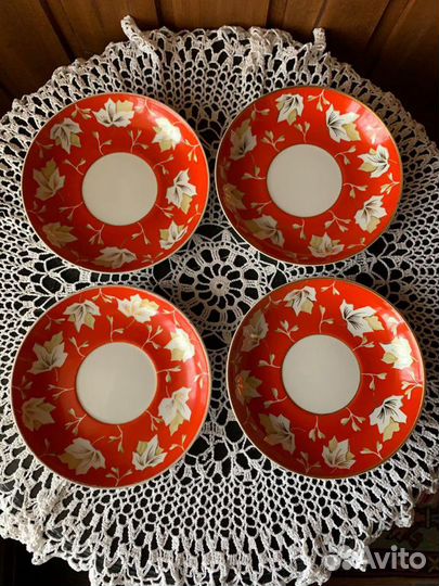 Чайная пара Кленовый лист дфз Вербилки