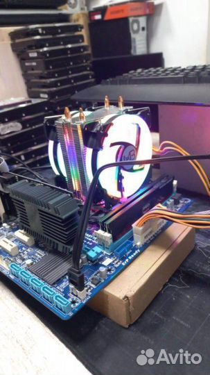 Комплект i7-3770+мать+16гб+башня