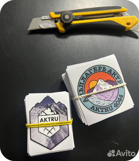 Изготовим наклейки, стикеры, стикерпаки, этикетки