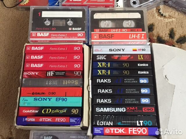Аудио кассеты basf
